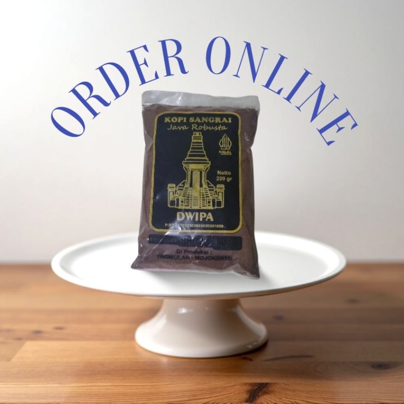 

kopi sangrai bubuk dwipa100% tanpa.campuran