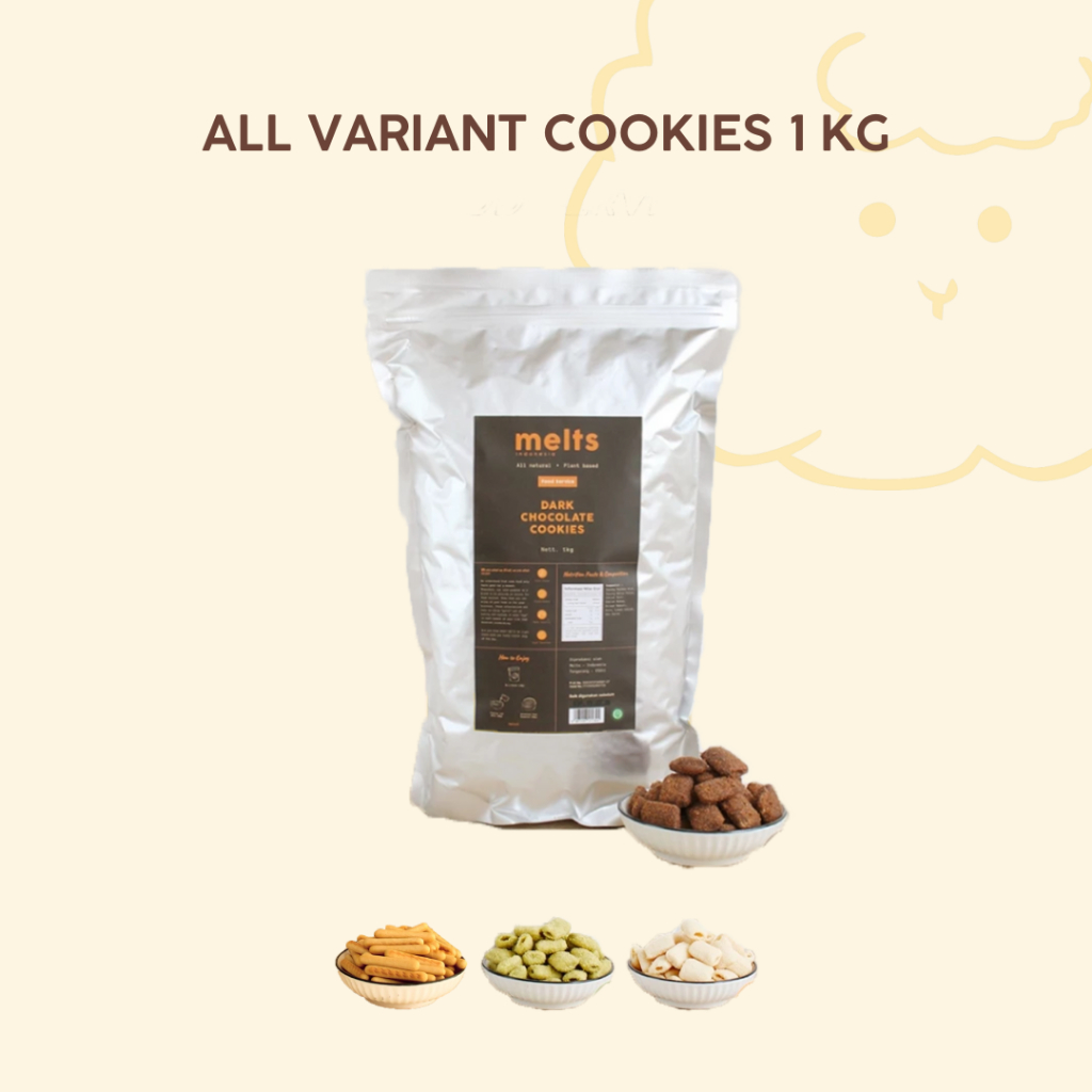 

DIET COOKIES & BISCUIT 1KG - Variant : Butter Biscuit, Dark Chocolate, Matcha, Vanilla by Melts CEREAL FOOD SERVICE | Cereal Asli 100% Cocoa untuk Kesehatan, Sarapan Sehat, Sereal Siap Saji 1 kg Blok Variant : Coklat Kukis , Biskuit Mentega, Maca, Vanila