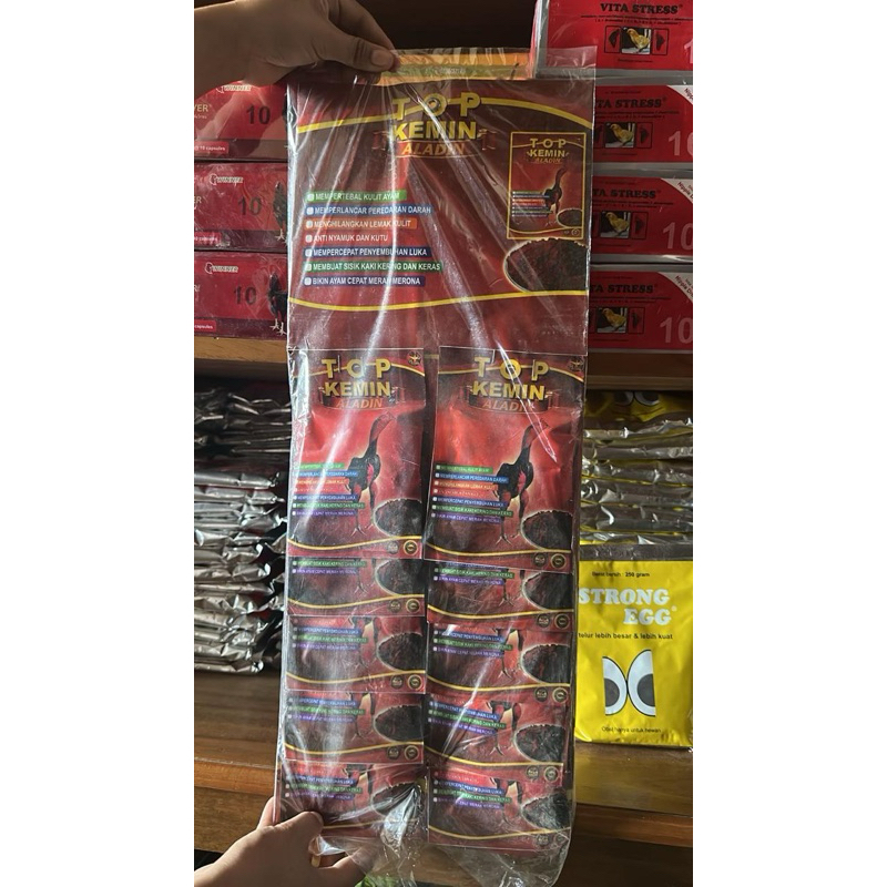 Jamu Ayam Juara Top Kemin Aladin