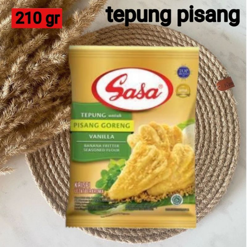 

Tepung pisang vanila tepung bumbu sasa 210g