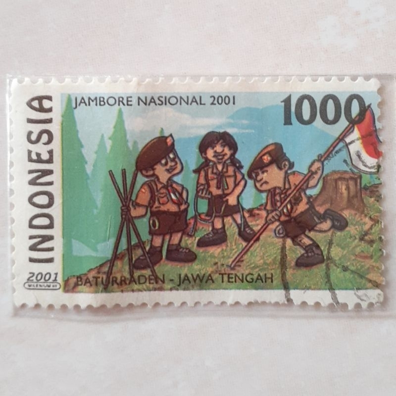 

Perangko Indonesia Jambore Nasional (1966 Rp 1.000) Tahun 2001