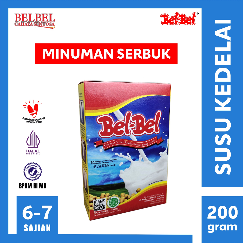 

Susu Kedelai Tinggi Protein 200 Gr - Belbel