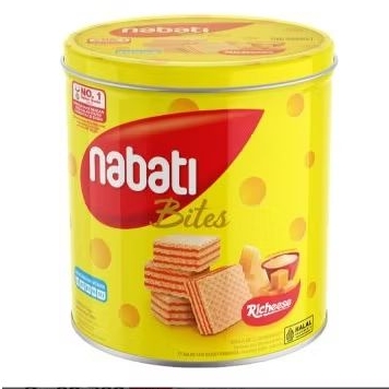 

nabati Bites Richeese Wafer Keju Kaleng 240 g