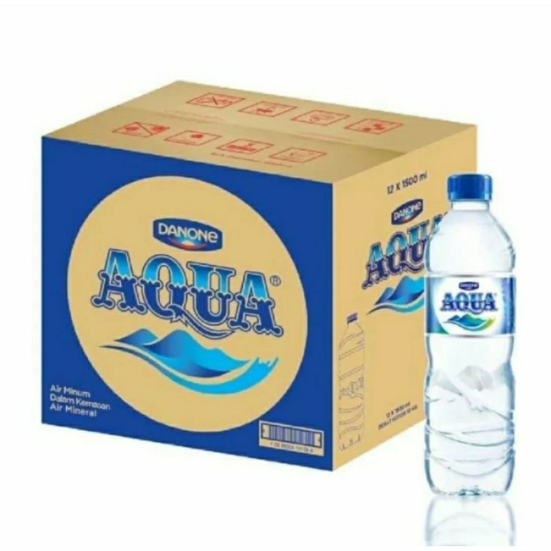 

AQUA BOTOL 1500 ML 1 DUS 12 BOTOL