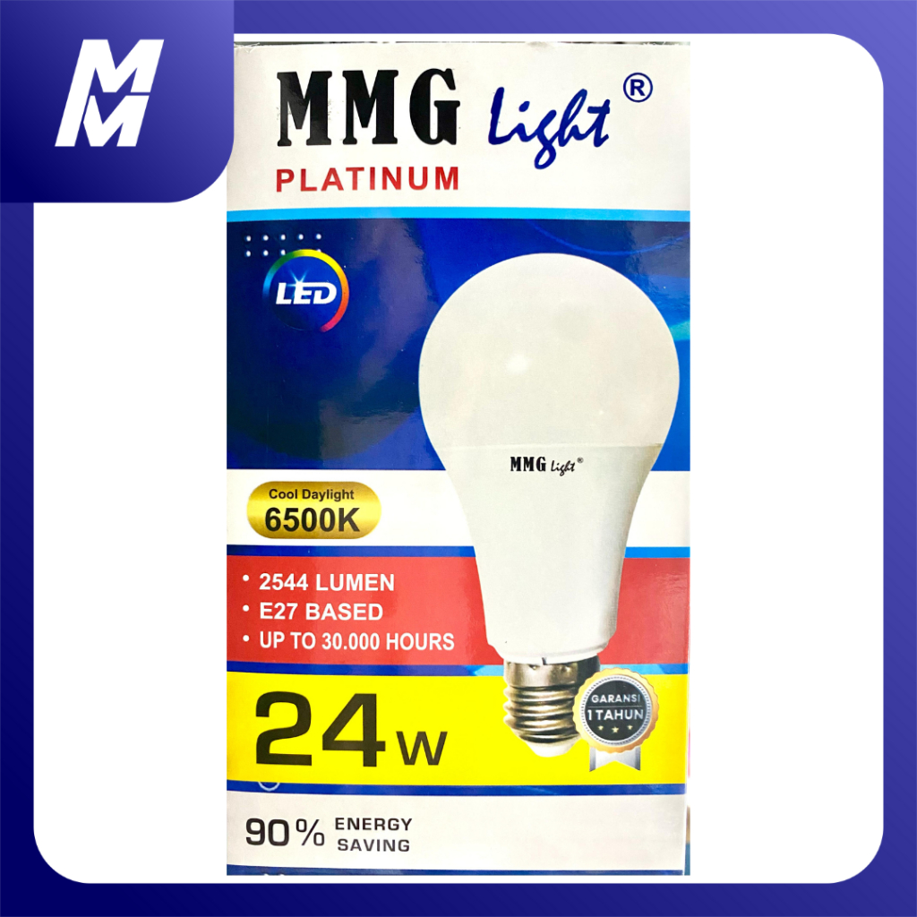 Lampu MMG PLATINUM LED Light | Bohlam Bulat Garansi