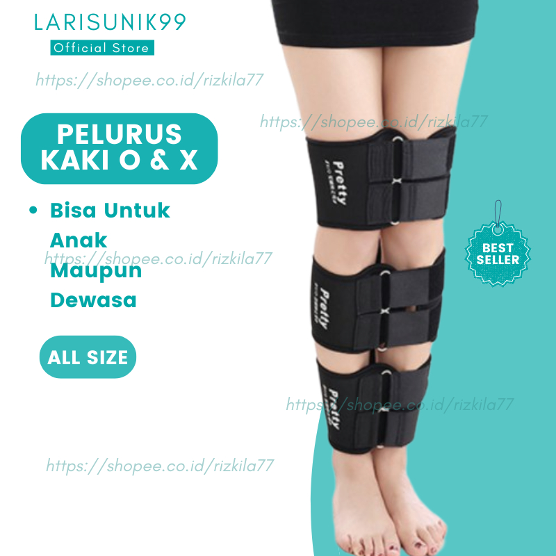 Sabuk Kaki Jorzilano Leg Alat Terapi Meluruskan Kaki O Terapi Kaki Perawatan Diri
