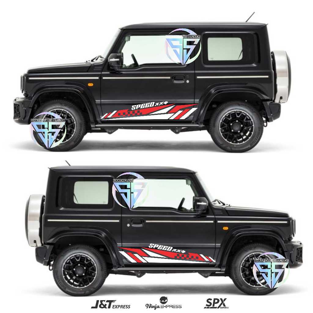 STICKER STICKER MOBIL SUZUKI JIMNY WRENGLER RUBICON KATANA STIKER CUTING JEEP ADVENTURE