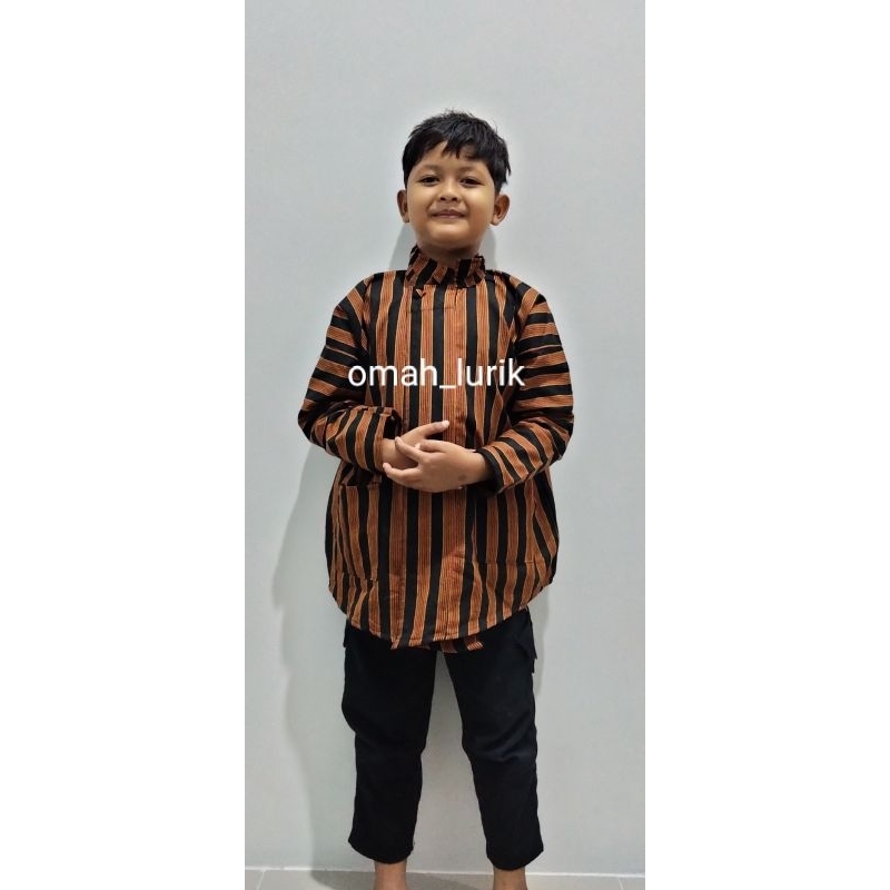 surjan lurik anak cowok