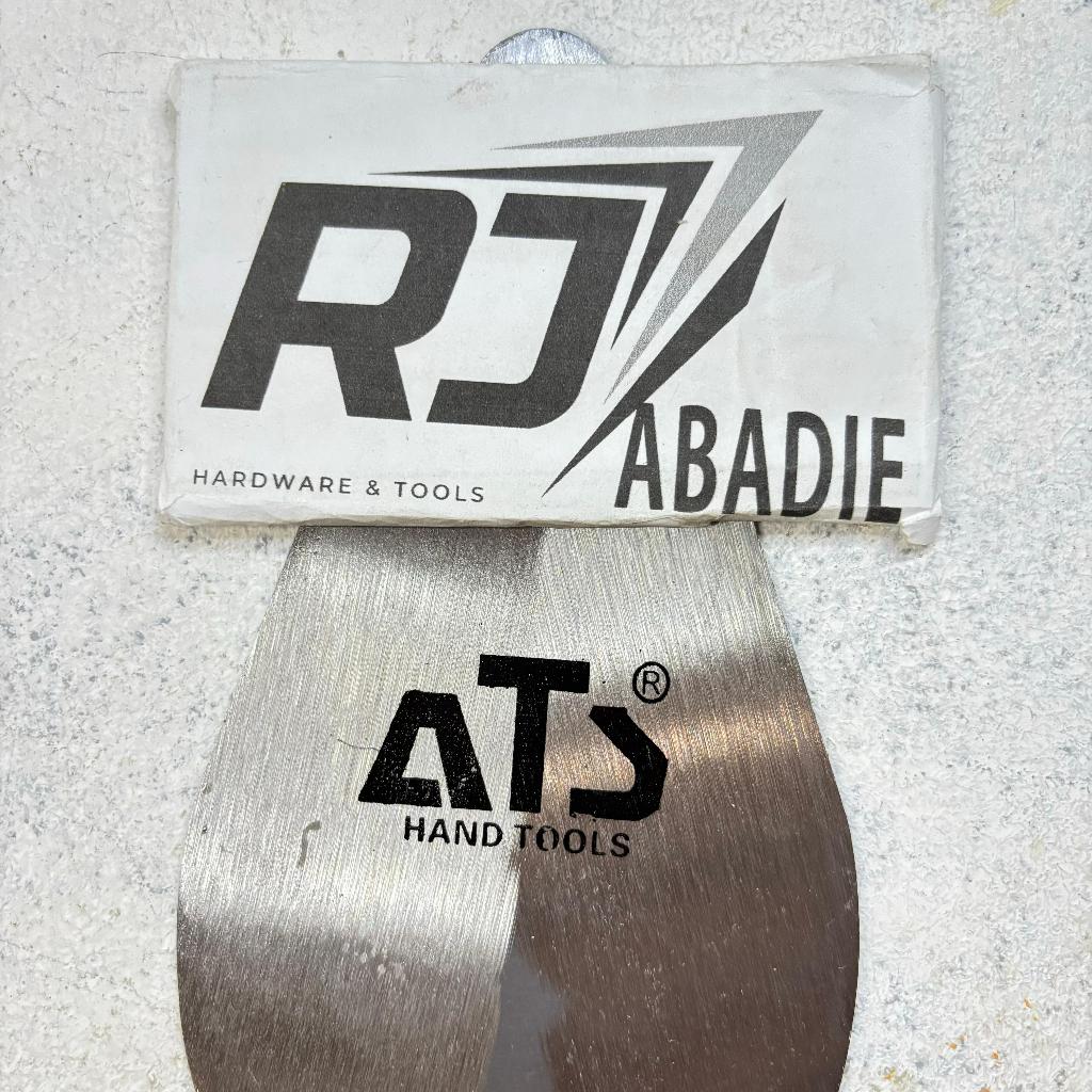 [12Pcs] Cetok Sendok Semen Gagang Kayu Ats Oval 5" 6" 7" 8"