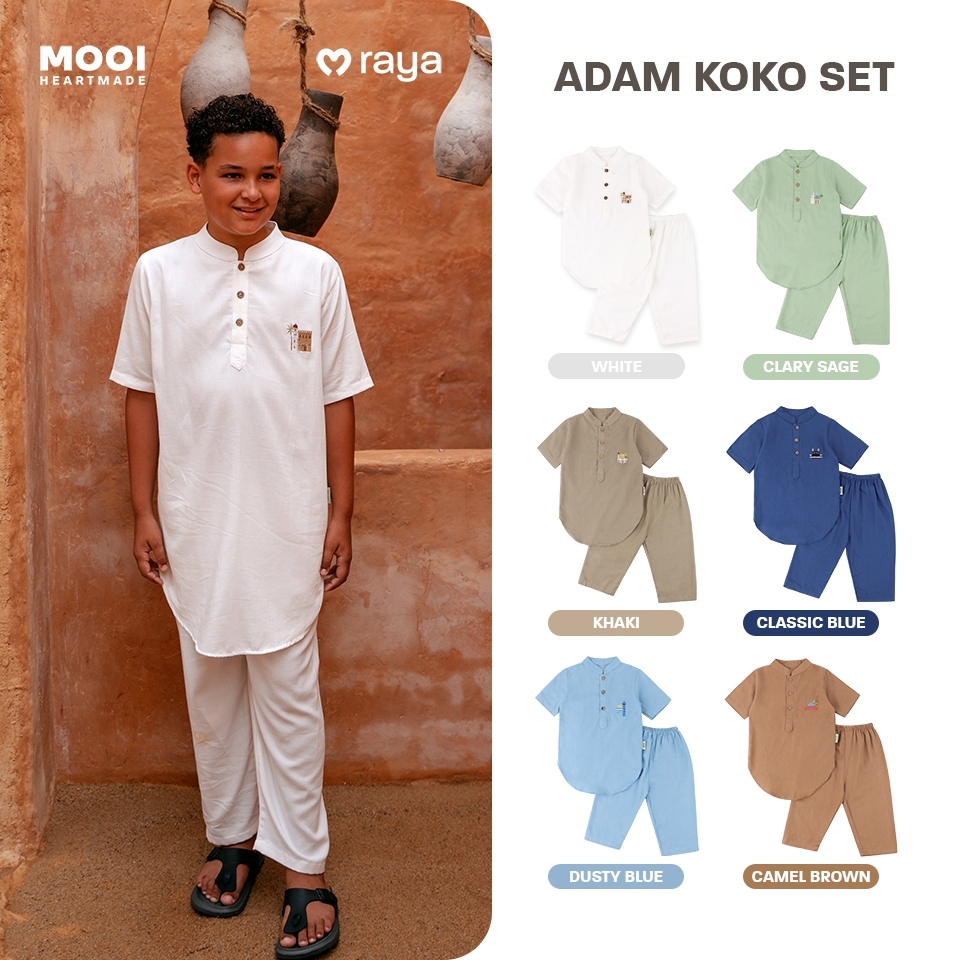 MOOI ADAM KOKO SET - KOKO ANAK/IED COLLECTION/IED SERIES - MOOI IED SERIES