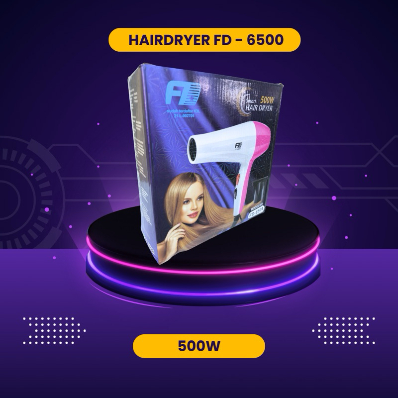 Hairdryer fd 6500/pengering rambut