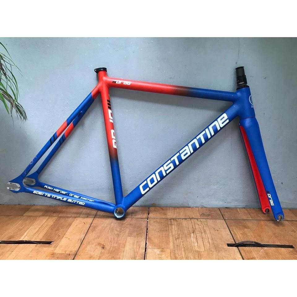 Frameset Constantine Drag size 54, fork full Carbon include headset & seatclamp
