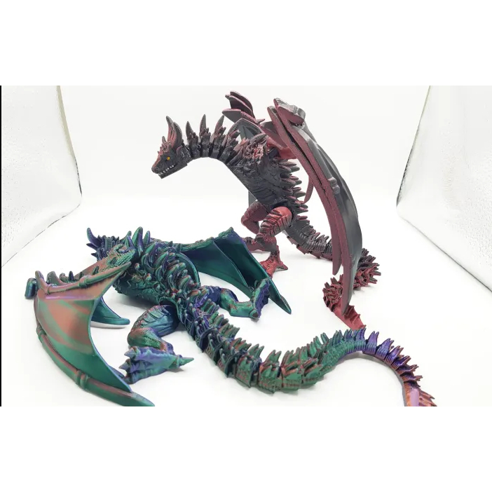 Cuero Mainan Naga Balerion DRagon Game of Thrones ARtikulasi
