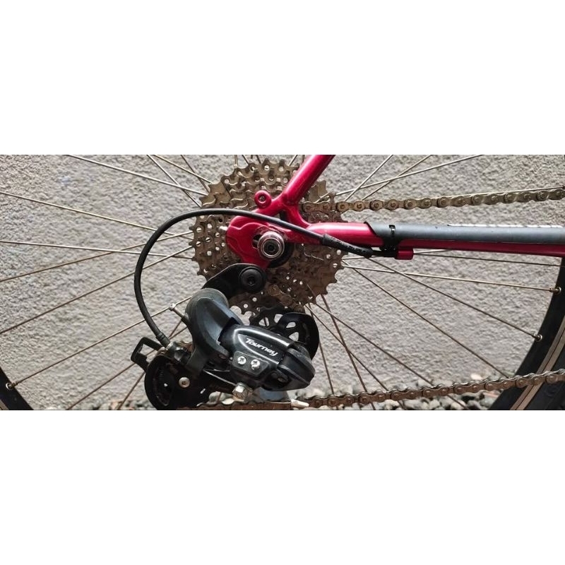 Groupset 8x3 Shimano (rd, fd, shifter kiri kanan) + Sprocket + Rantai