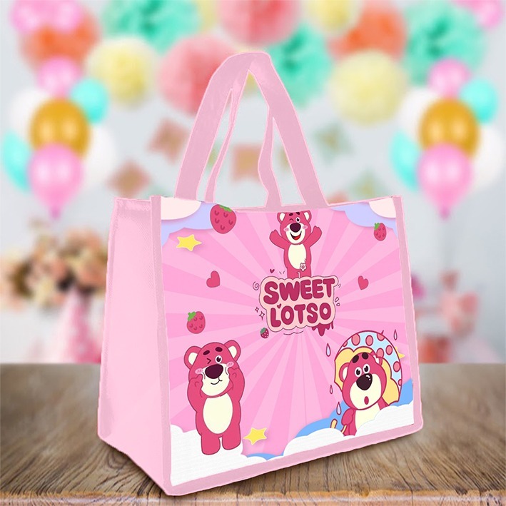 

Tas Souvenir Ultah TEMA SWEET LOTSO Goodie Bag Cute Size KFC/NASI KOTAK