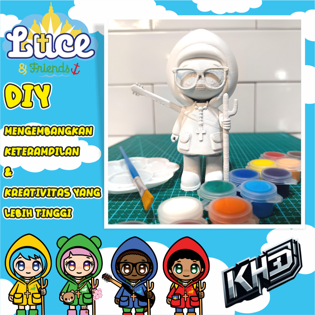Miniatur Luce And Friend DIY / Luce DIY / Miniatur Luce Sky Fe Xin