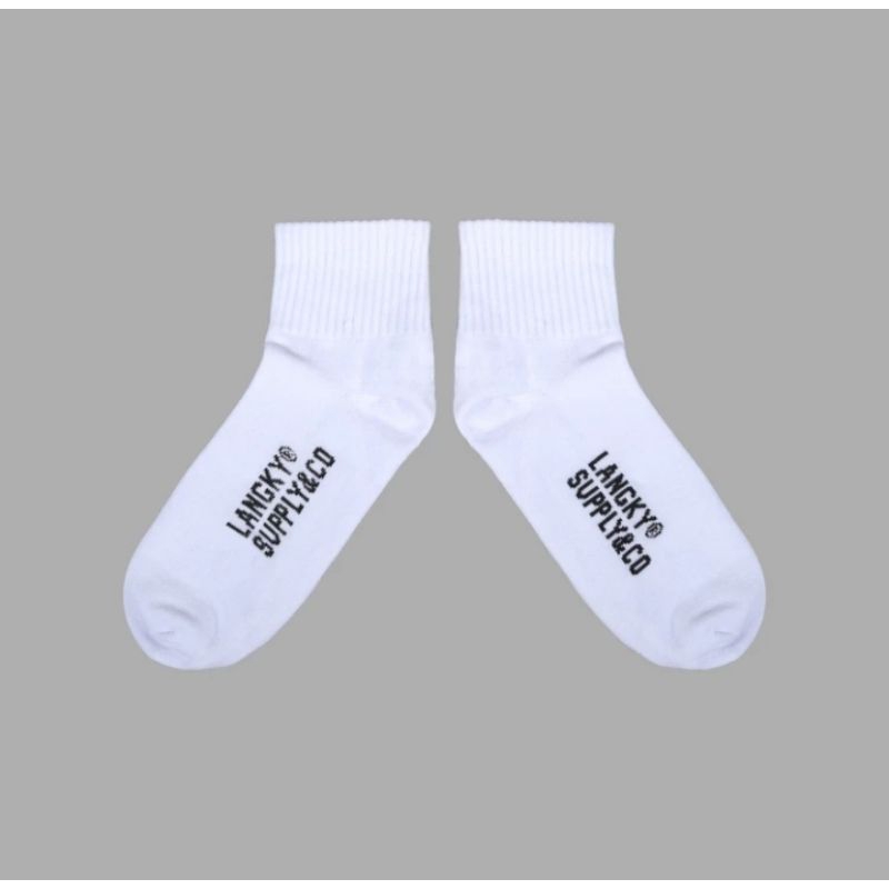 Kaos Kaki Pendek Berkualitas Langky ADSH Blank Short Bahan Tebal Dan Nyaman