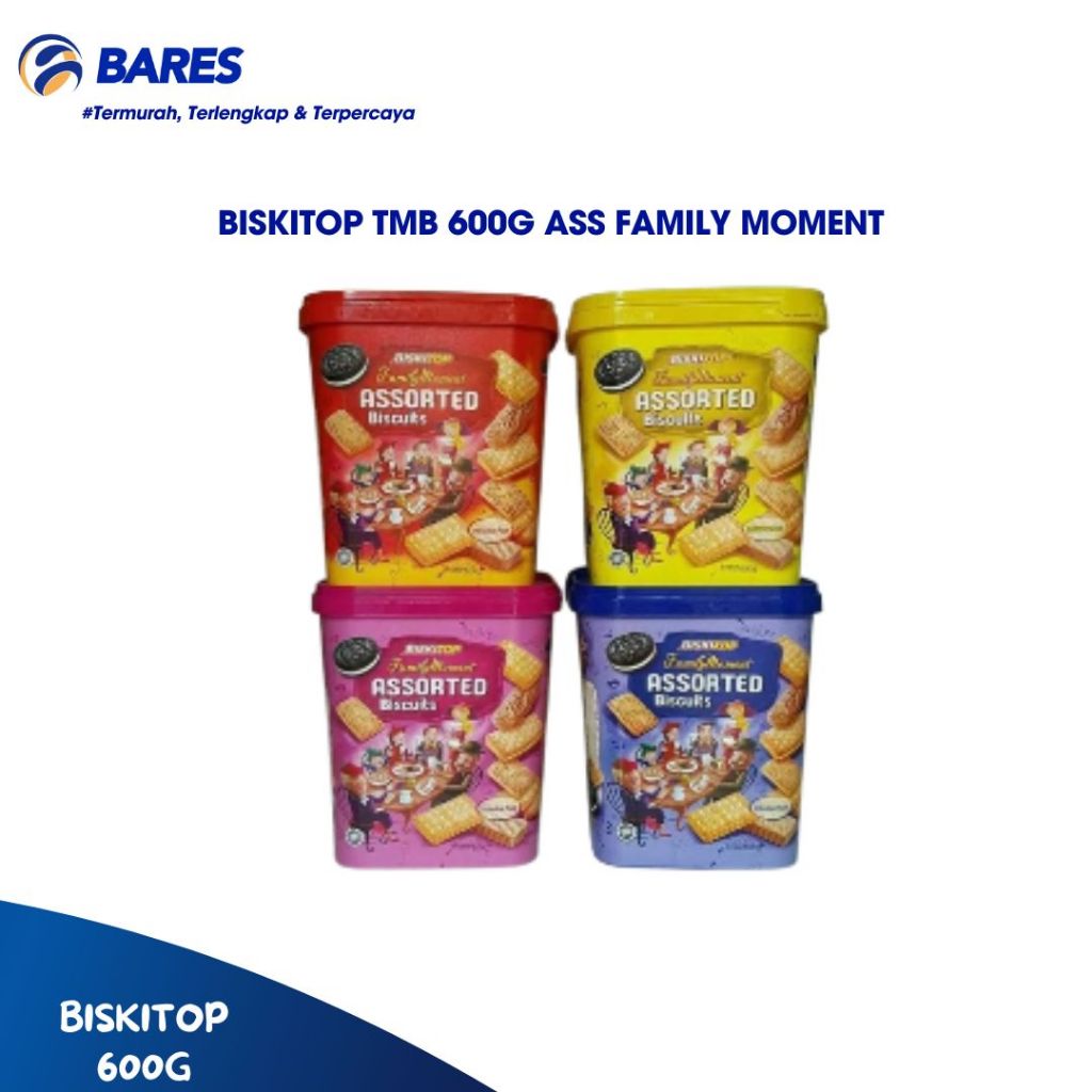 

Biskitop Family Moment /Biscuit Kaleng Lebaran/ Kue Lebaran 600gr