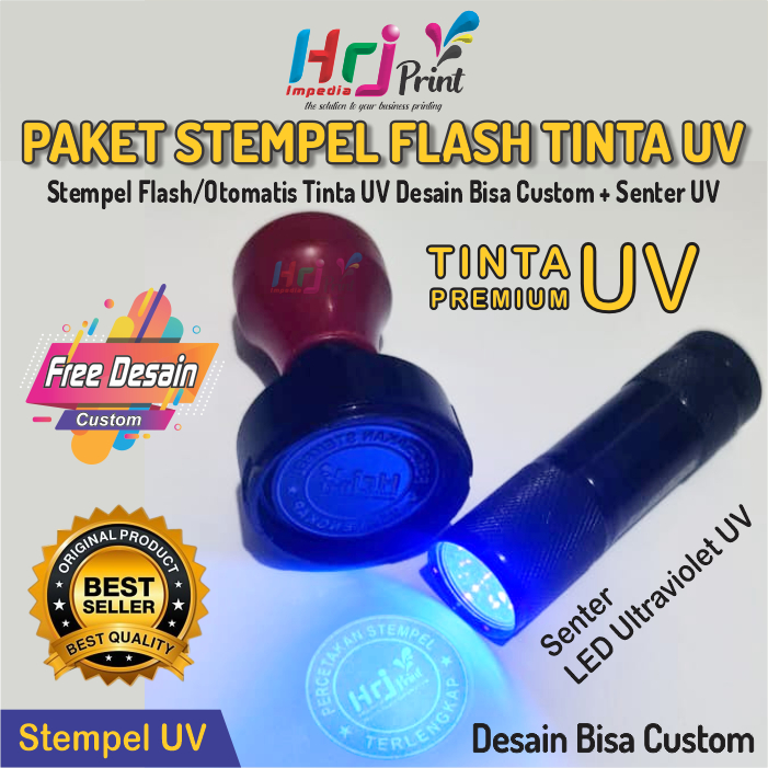 

Paket Stempel UV + Senter UV | Cetak Stempel UV Otomatis | Stempel UV Custom | Stempel Tinta UV
