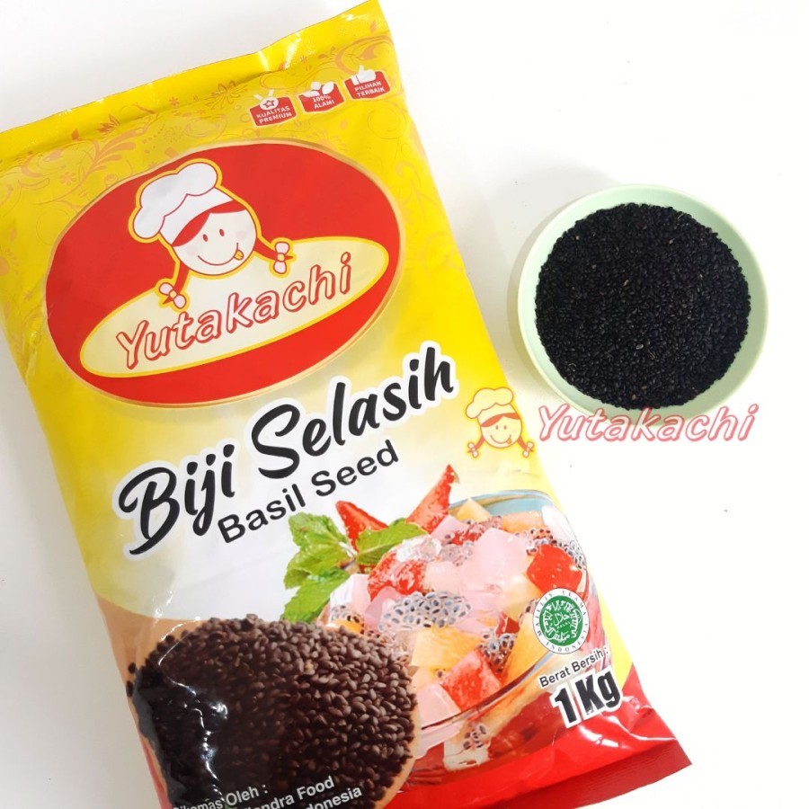 

Biji Selasih Merk Yutakachi 1kg Telasih Basil Seed Campuran Aneka Kreasi Minumam Es Camur Buah Sirup Pudding Puding Jelly Original Asli Murah Malang Jatim