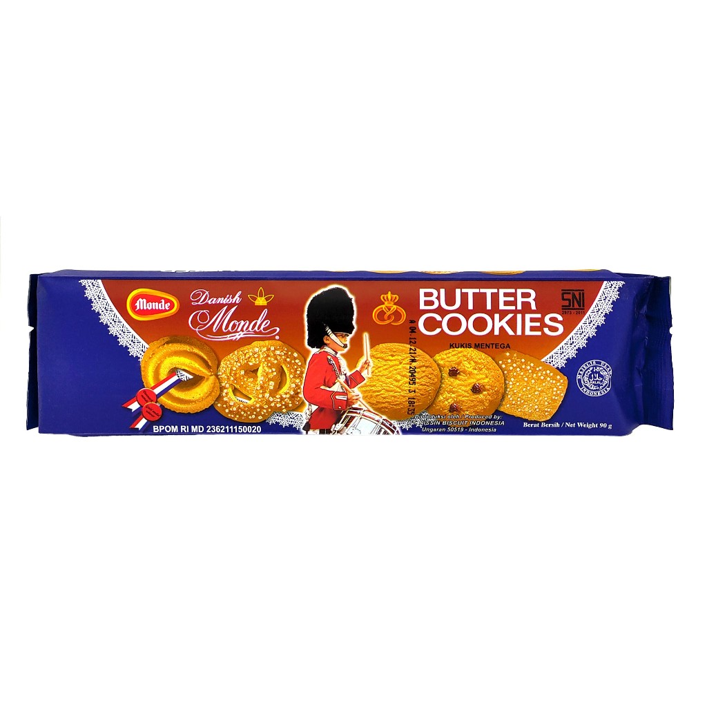 

MONDE BUTTER COOKIES 90GRAM