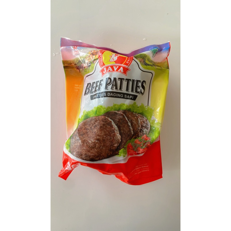 

Java beef paties 500 gr