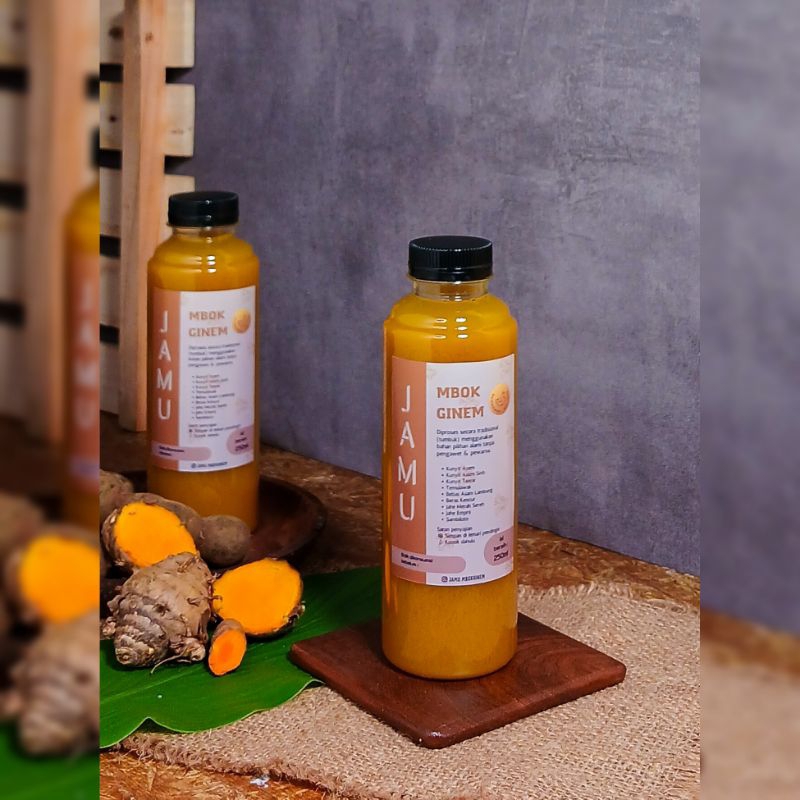 

Jamu Mbok Ginem Kunyit Tawar 250ml