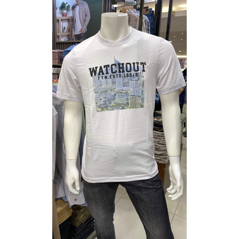 KAOS WATCHOUT JEANS PROMO