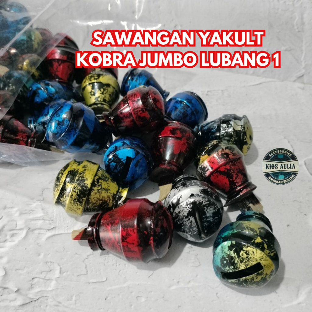 (GROSIR ECER) SAWANGAN LUBANG 1 YAKULT KOBRA BESAR JUMBO SEMPRITAN MERPATI HATONG HOTANG PLUIT