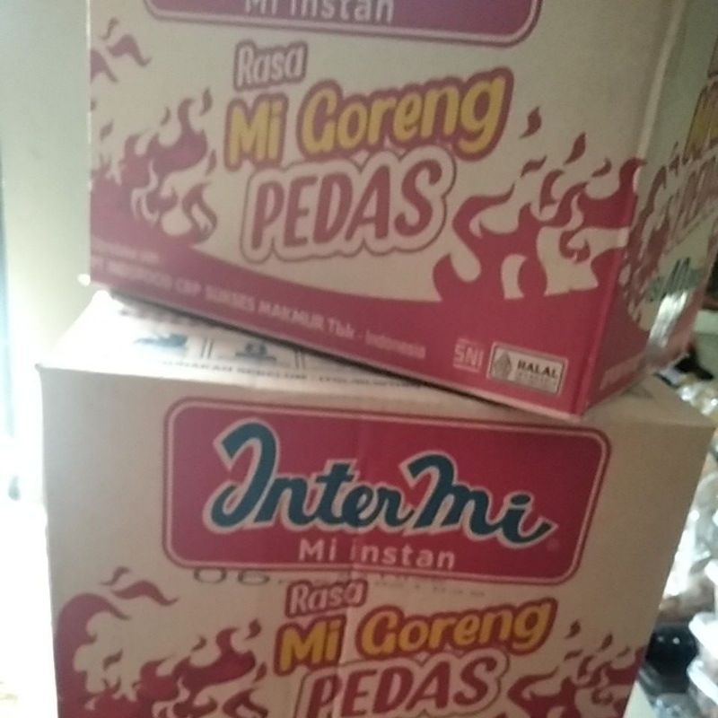 

READY!! INTERMIE GORENG PEDAS 1DUS/ISI 40PCS