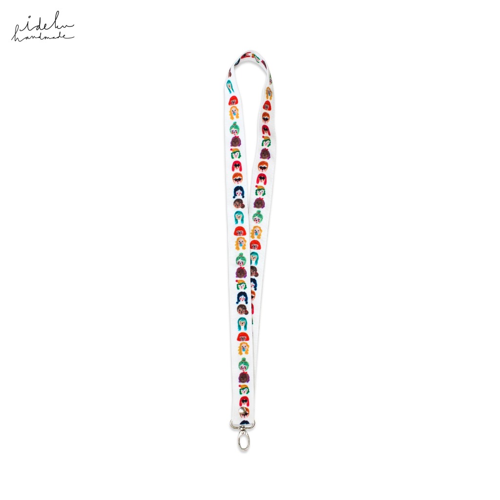 

Classic Faces Lanyard