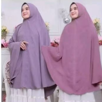 JILBAB JUMBO JILBAB JUMBO CRINKLE PED XXXXL MURAH UMROH