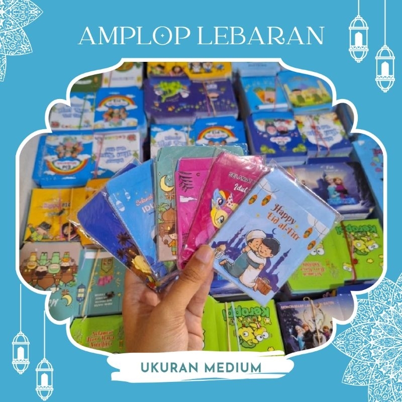 

Amplop Lebaran THR (CEMILAN) Ukuran Medium | Murah | Grosir | Unik