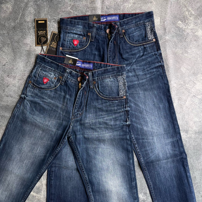 [STUCY JEANS] Exclusive Modern Regullerfit | Celana jeans panjang pria Non stretch