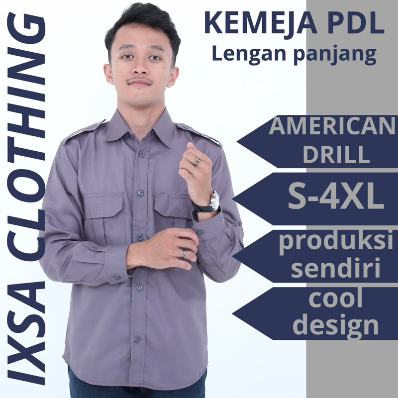 Baju Kemeja PDL PDH Kemeja Lapangan Kemeja kerja pdl