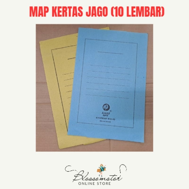 

MAP FILE KERTAS JAGO (ISI 10 LEMBAR) WARNA RANDOM