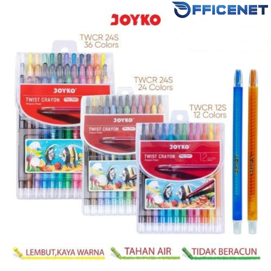 

KRAYON PUTAR TWIST CRAYON TWCR JOYKO