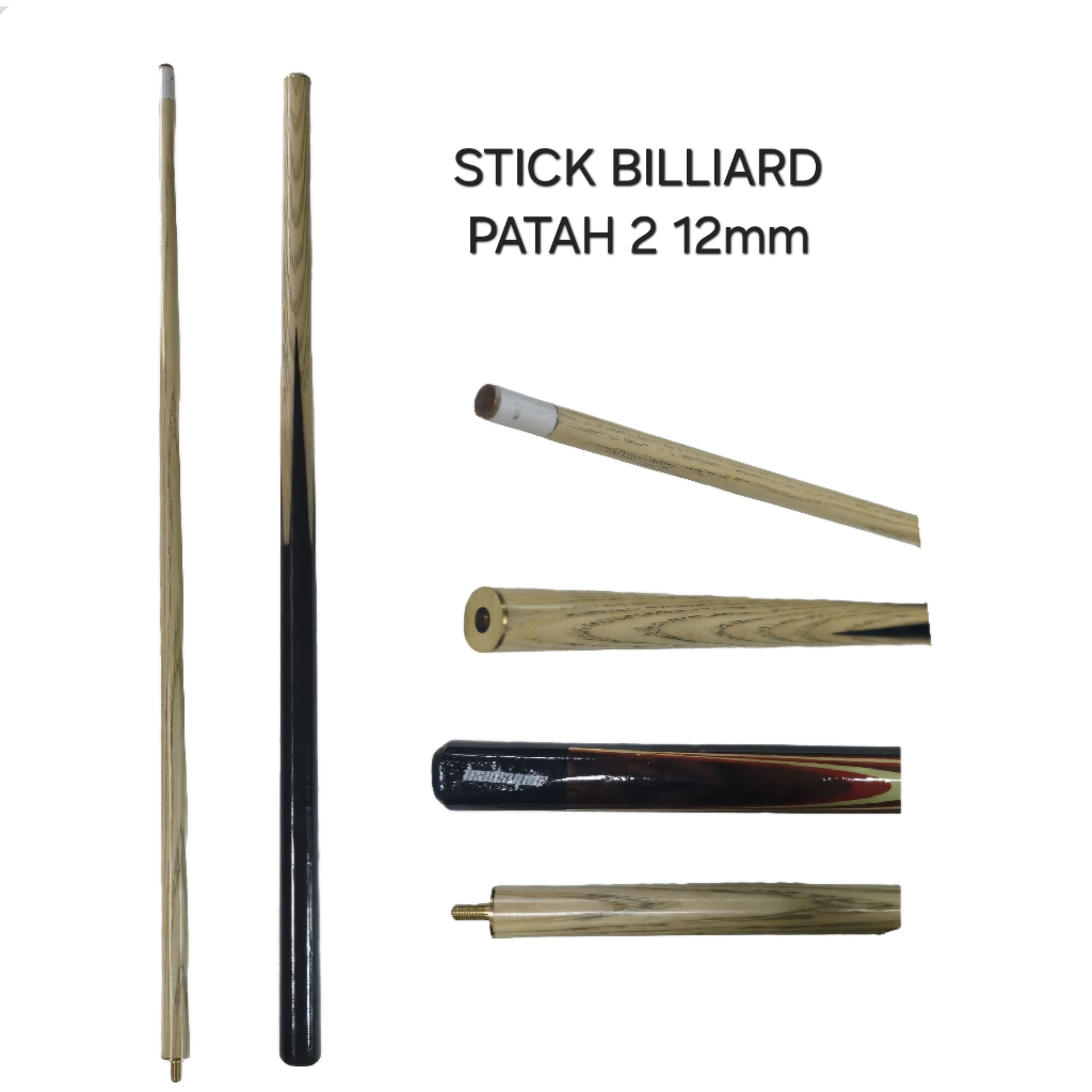STIK BILLIARD PATAH 2 10/12mm