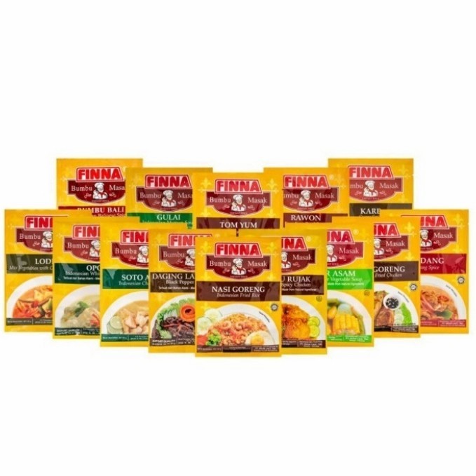 

FINNA BUMBU INSTAN KEMASAN SACHET