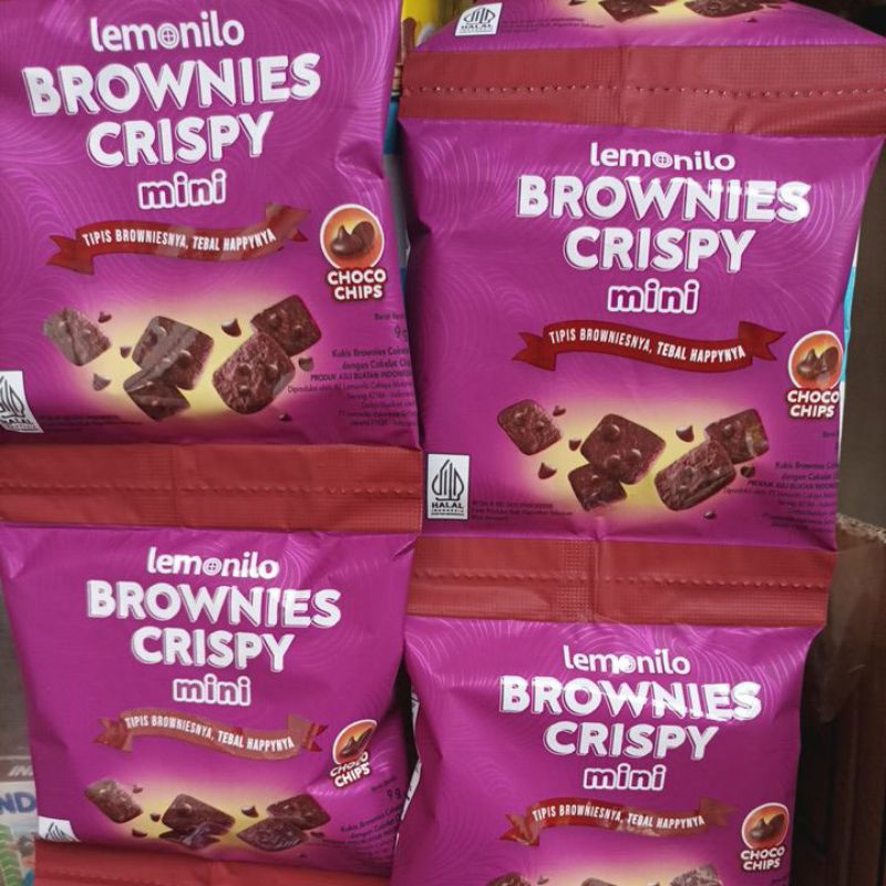 

lemonilo brownies crispy 1 renceng isi 10