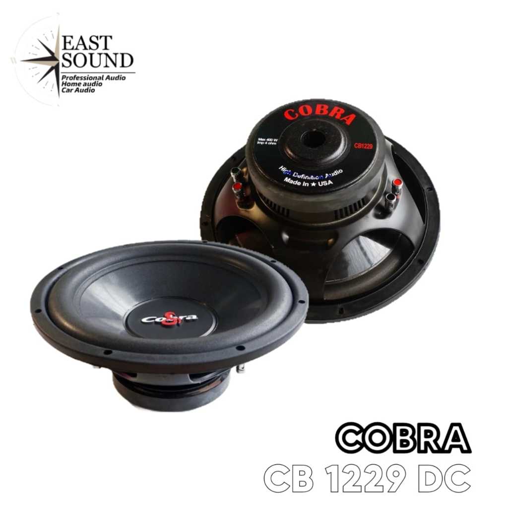 Subwoofer12 inch COBRA CB 1229 DC magnet besar