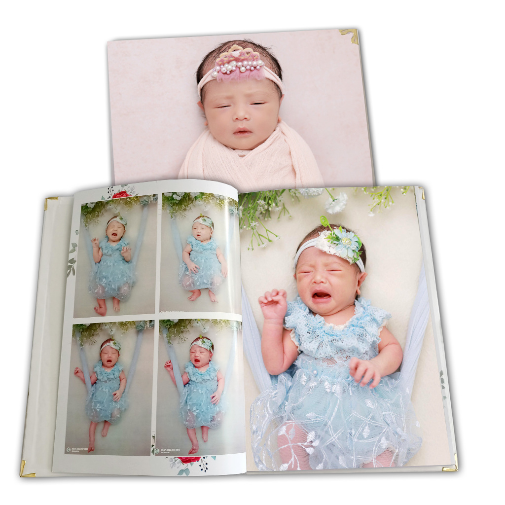 ALBUM FOTO hardcover A4 isi 50foto / PHOTOBOOK JUMBO / CETAK FOTO  MAJALAH