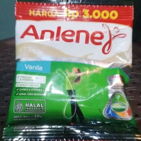 

Anlene renceng 20 gr isi 10