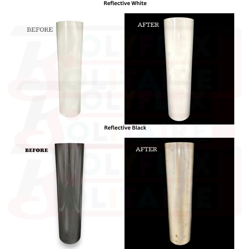

HJK Polyflex Reflective Rainbow And Silver Made In Korea