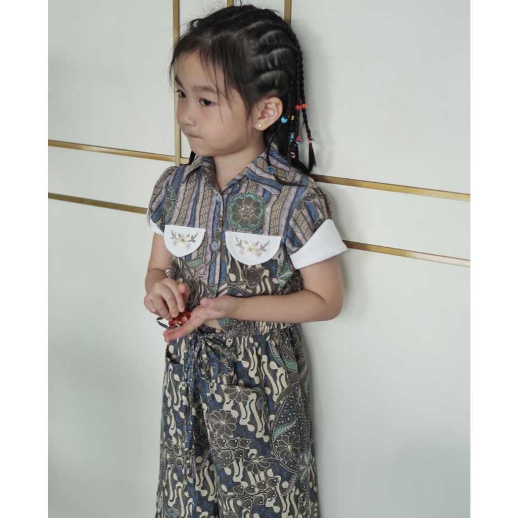 BATIK KEPIK | Zola batik set anak