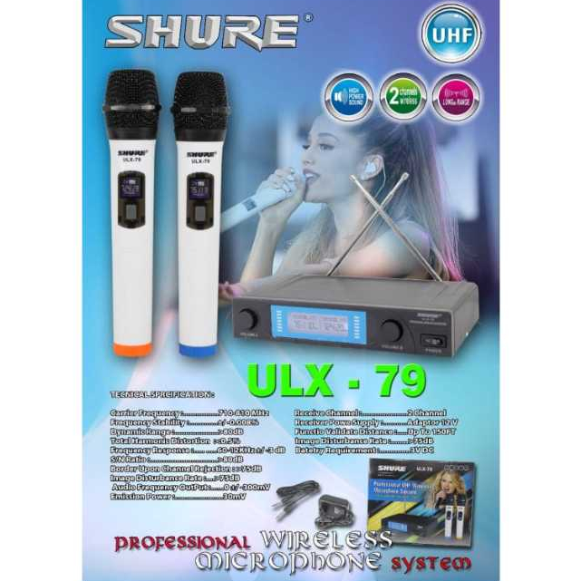 Mic Wireless SHURE ULX-79 UHF