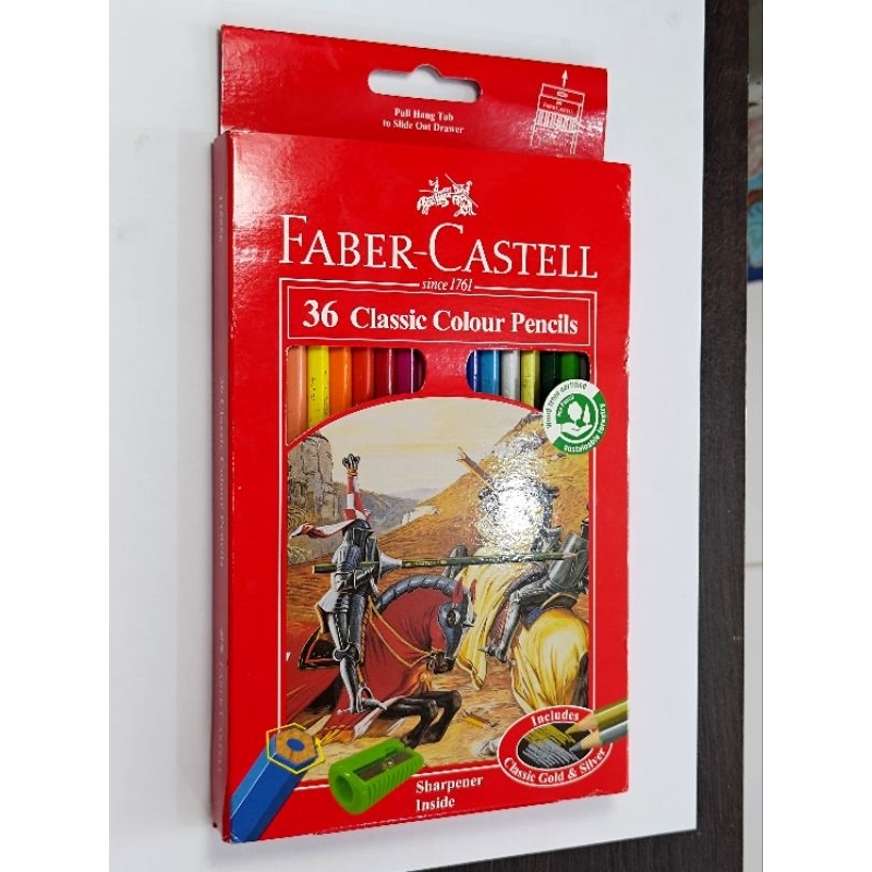 

PENSIL WARNA FABER CASTELL CLASSIC 36 WARNA