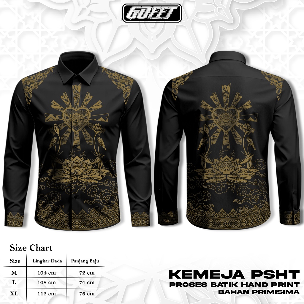 kemeja batik psht kemeja psht kemeja batik cap psht kemeja terate kemeja psht sablon