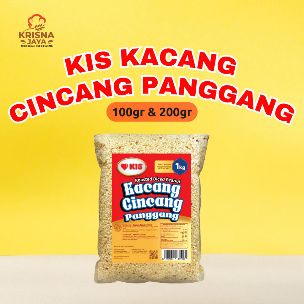 

KIS Kacang Cincang Panggang Repack 100gr