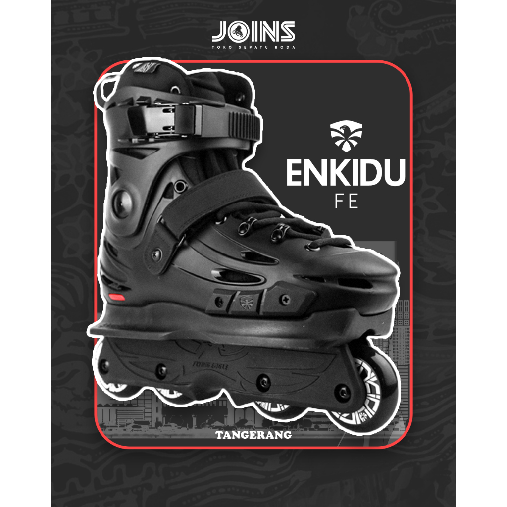 Sepatu Roda Pemula Inline Skate Aggresive Flying Eagle Enkidu